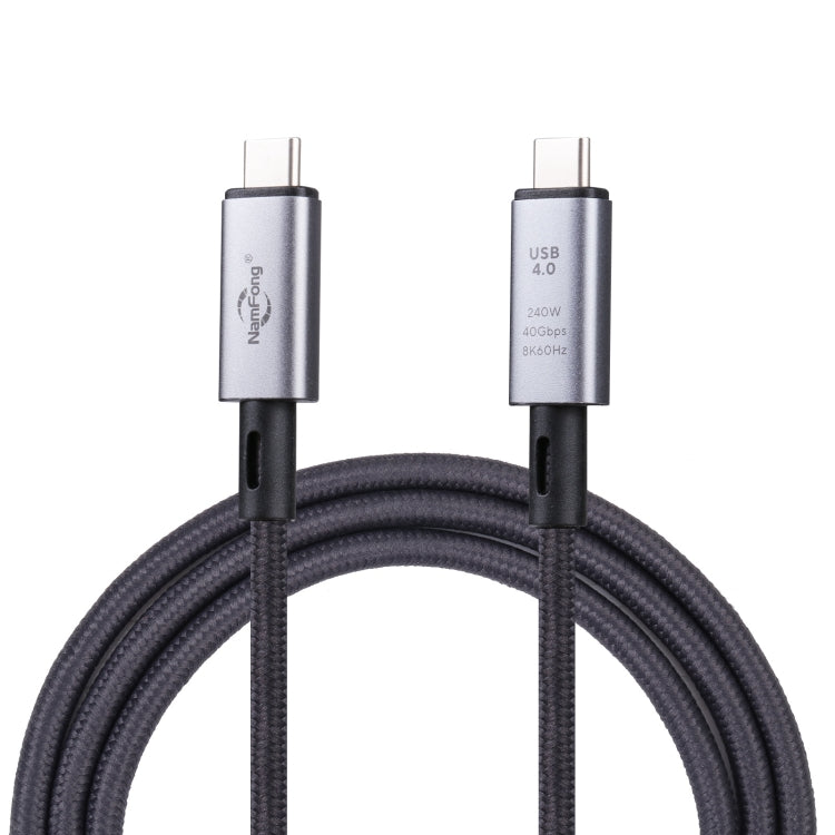 40Gbps 8K USB-C/Type-C to USB-C/Type-C Video Cable Compatible with USB 4, Length: 1m�������������...