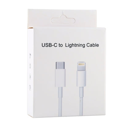 20W 9V/2A 1M USB-C / Type-C to 8 Pin PD Fast Charging Cable for iPhone, iPad, Cable Length: 1m���...