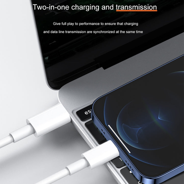 20W 9V/2A 1M USB-C / Type-C to 8 Pin PD Fast Charging Cable for iPhone, iPad, Cable Length: 1m���...