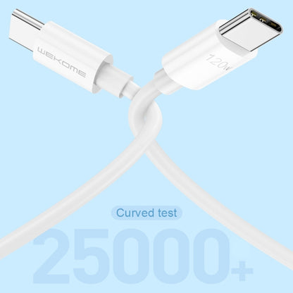 WK WDC-175 120W USB-C/Type-C to USB/Type-C Fast Charge Data Cable, Length: 1.2m
