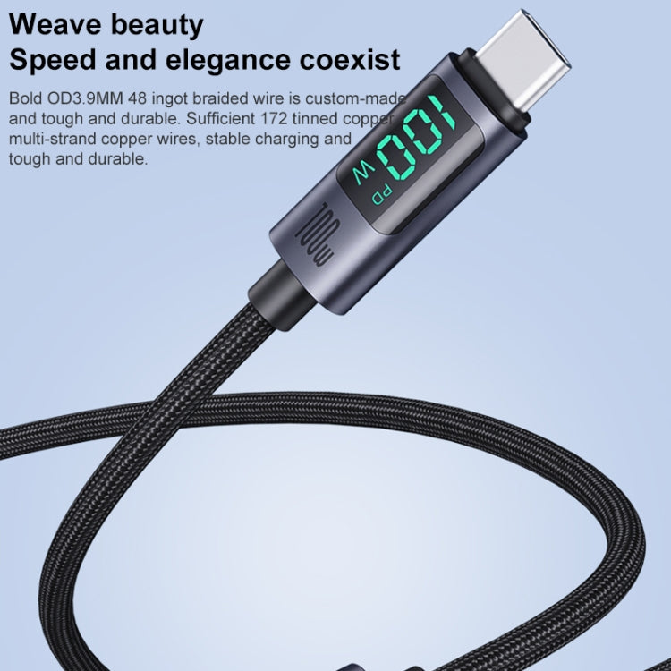 Type-C to Type-C Digital Display Charging Data Cable