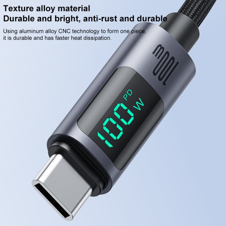 Type-C to Type-C Digital Display Charging Data Cable