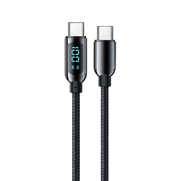 Mutural Li-CC002 1.2m 100W Digital Display USB-C / Type-C to Type-C Charging Data Cable����������...