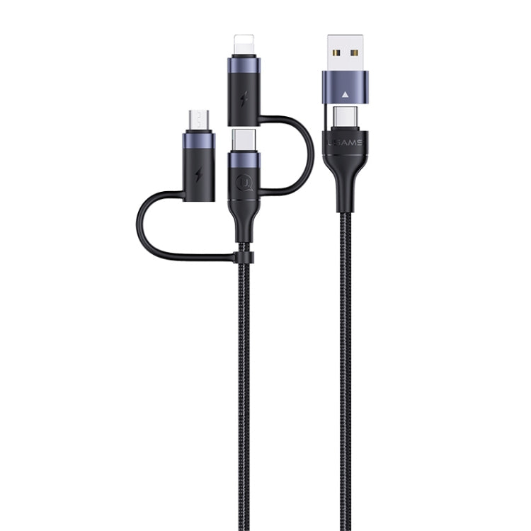 USB + Type-C toType-C + 8 Pin + Micro Fast Charging Cable