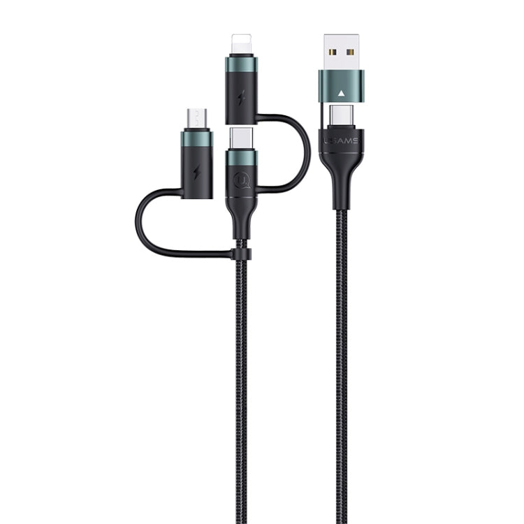 USB + Type-C toType-C + 8 Pin + Micro Fast Charging Cable