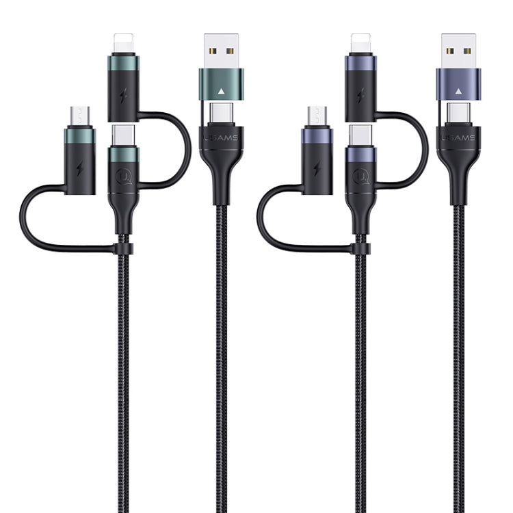 USB + Type-C toType-C + 8 Pin + Micro Fast Charging Cable