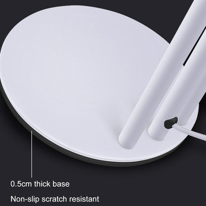 for Studio Recording, Live Broadcast, Live Show, KTV, etc., Microphone Clip+Phone Holder（White）