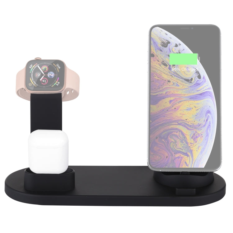 HQ-UD15 Rotatable Wireless Charging Base with Stand for Phones / iWatches / AirPods (Silver)�����...