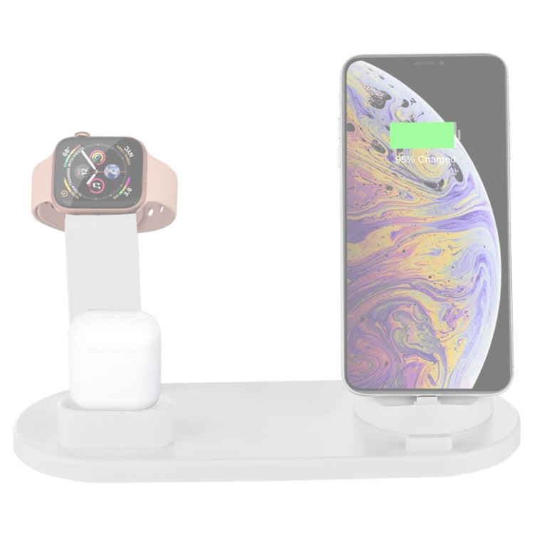 HQ-UD15 Rotatable Wireless Charging Base with Stand for Phones / iWatches / AirPods (Silver)�����...