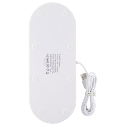 HQ-UD15 Rotatable Wireless Charging Base with Stand for Phones / iWatches / AirPods (Silver)�����...