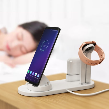HQ-UD15 Rotatable Wireless Charging Base with Stand for Phones / iWatches / AirPods (Silver)�����...