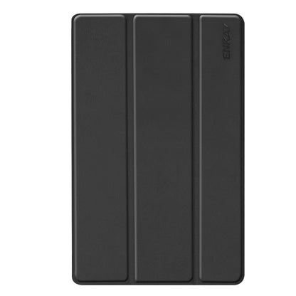 ENKAY High Quality PU Leather + Plastic Bottom Case with Three-folding Holder for Samsung Galaxy ...