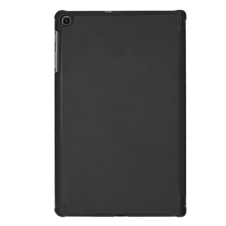 ENKAY High Quality PU Leather + Plastic Bottom Case with Three-folding Holder for Samsung Galaxy ...