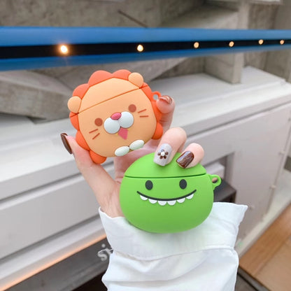 For Apple AirPods 1/2 Generation Universal Wireless Lion And Dinosaur Headphone Holder Bluetooth ...