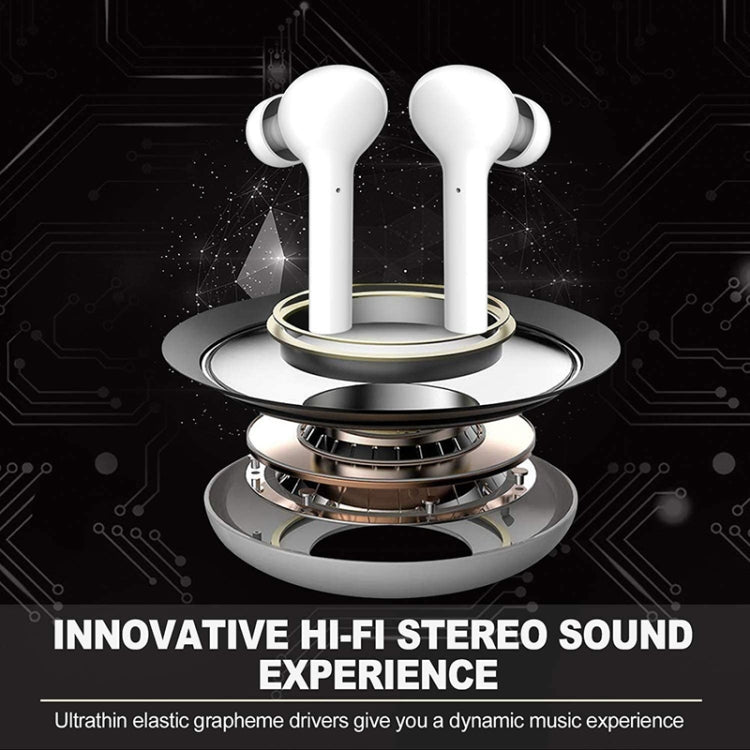 Earphone LED Display Waterproof Headset Noise Earbuds