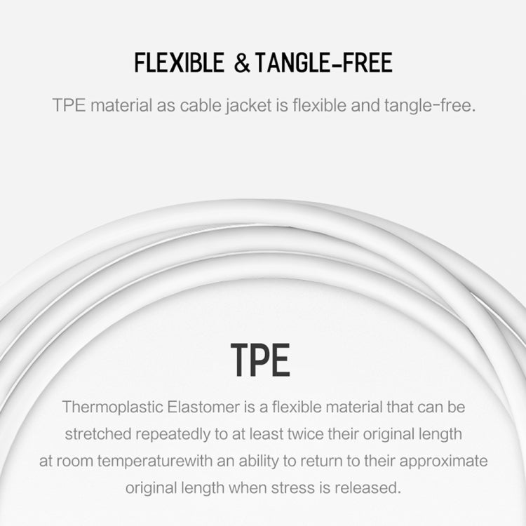 PD 18W USB-C / Type-C to 8 Pin Flash Charging Data Cable for iPhone X / 11 / 11 Pro / 11 Pro Max ...