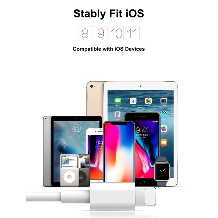 PD 18W USB-C / Type-C to 8 Pin Flash Charging Data Cable for iPhone X / 11 / 11 Pro / 11 Pro Max ...