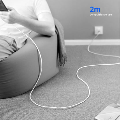 2 in 1 Single USB-C / Type-C Port Travel Charger + 3A PD 3.0 USB-C / Type-C to USB-C / Type-C Fas...
