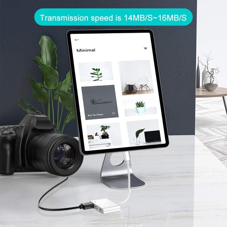 Applicable to the hard disk adapter of iPhone tablet OTG data cable USB mouse keyboard multifunction converter