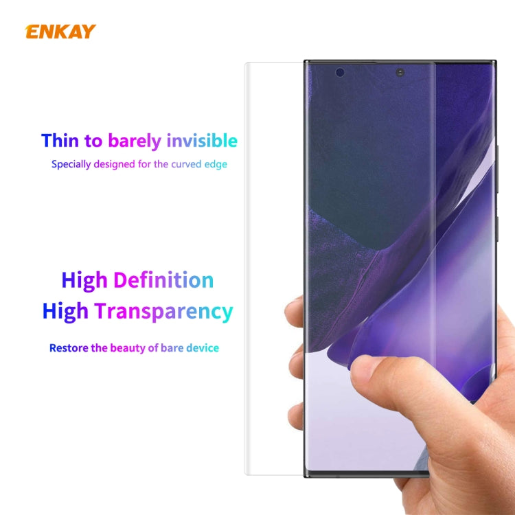 For Samsung Galaxy Note 20 Ultra 10 PCS ENKAY Hat-Prince 3D Full Screen PET Curved Hot Bending HD...
