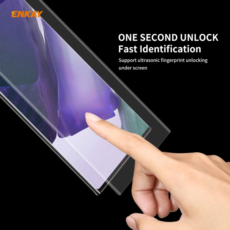 For Samsung Galaxy Note 20 Ultra 10 PCS ENKAY Hat-Prince 3D Full Screen PET Curved Hot Bending HD...