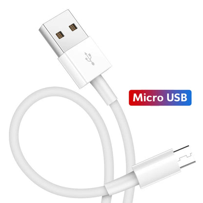 SDC-30W 2 in 1 USB to Micro USB Data Cable + 30W QC 3.0 USB + 2.4A Dual USB 2.0 Ports Mobile Phon...