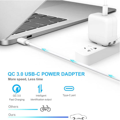 2 in 1 PD3.0 30W USB-C / Type-C Travel Charger with Detachable Foot + PD3.0 3A USB-C / Type-C to ...