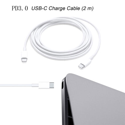 2 in 1 PD 30W USB-C / Type-C + 3A PD 3.0 USB-C / Type-C to USB-C / Type-C Fast Charge Data Cable ...