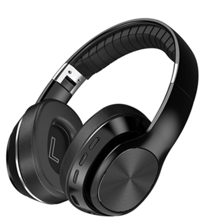 VJ320 Bluetooth 5.0 Head-mounted Foldable Wireless Headphones Support TF Card with Mic, VJ320 Bla...
