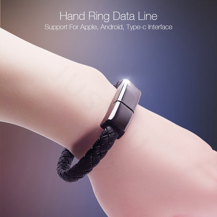 XJ-27 3A USB to Type-C Creative Bracelet Data Cable, Cable Length: 22.5cm, XJ-27 Type-C����������...