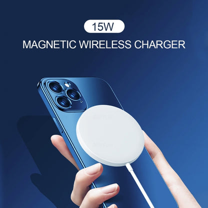 XJ-31 2 in 1 15W Magnetic Wireless Charger + PD 20W USB-C / Type-C Travel Charger Set for iPhone ...