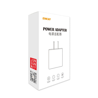 ENKAY Hat-Prince T006-1 18W 3A QC3.0 Fast Charging Power Adapter EU Plug Portable Travel Charger�...