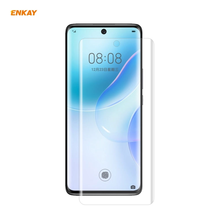 ENKAY Hat-Prince 3D Full Screen PET Curved Hot Bending HD Screen Protector Soft Film Support Fing...