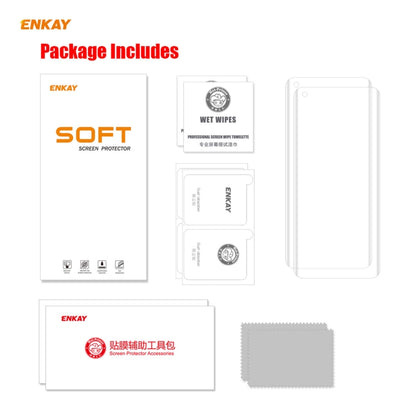 2 PCS ENKAY Hat-Prince 3D Full Screen PET Curved Hot Bending HD Screen Protector Soft Film Suppor...