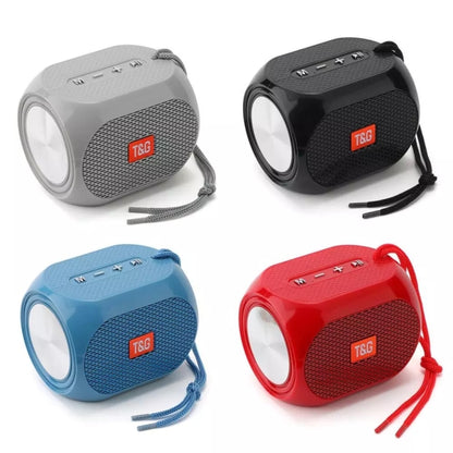 T&G TG196 TWS Subwoofer Bluetooth Speaker With Braided Cord, Support USB/AUX/TF Card/FM
