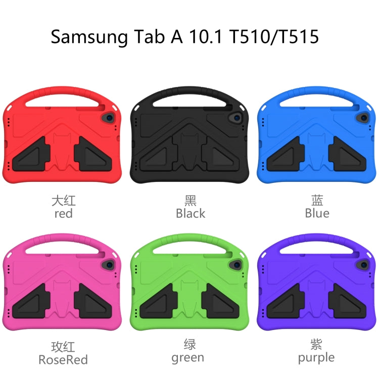 EVA Flat Anti Falling Protective Case Shell with Holder, For Samsung Galaxy Tab A 10.1 (2019) T510