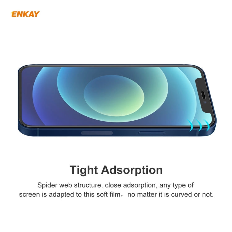 ENKAY Hat-Prince 0.1mm 3D Full Screen Protector Explosion-proof Hydrogel Film, For iPhone 12 mini...