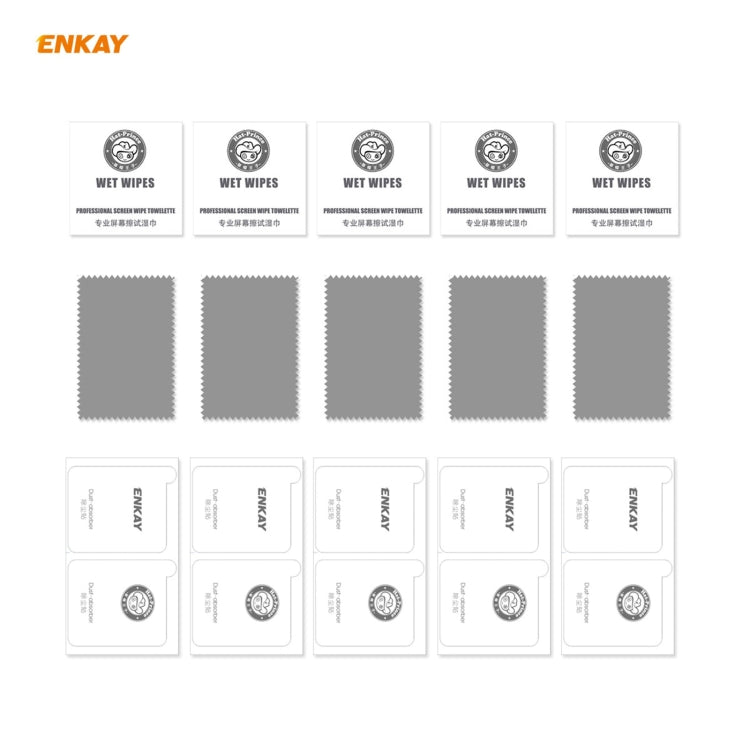5 PCS ENKAY Hat-Prince 0.1mm 3D Full Screen Protector Explosion-proof Hydrogel Film��������������...