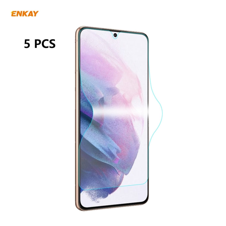 5 PCS ENKAY Hat-Prince 0.1mm 3D Full Screen Protector Explosion-proof Hydrogel Film��������������...