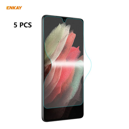 5 PCS ENKAY Hat-Prince 0.1mm 3D Full Screen Protector Explosion-proof Hydrogel Film��������������...