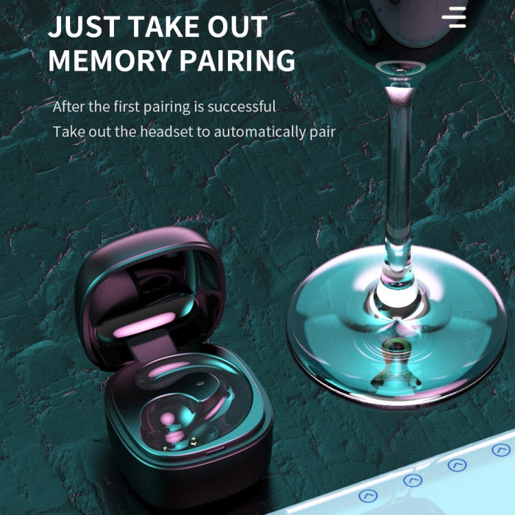 T25 Over-ear Single-ear Invisible Wireless Earphone