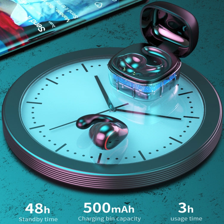 T25 Over-ear Single-ear Invisible Wireless Earphone