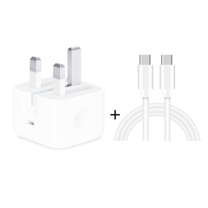 20W PD 3.0 Charger + USB-C / Type-C to Type-C Data Cable Set