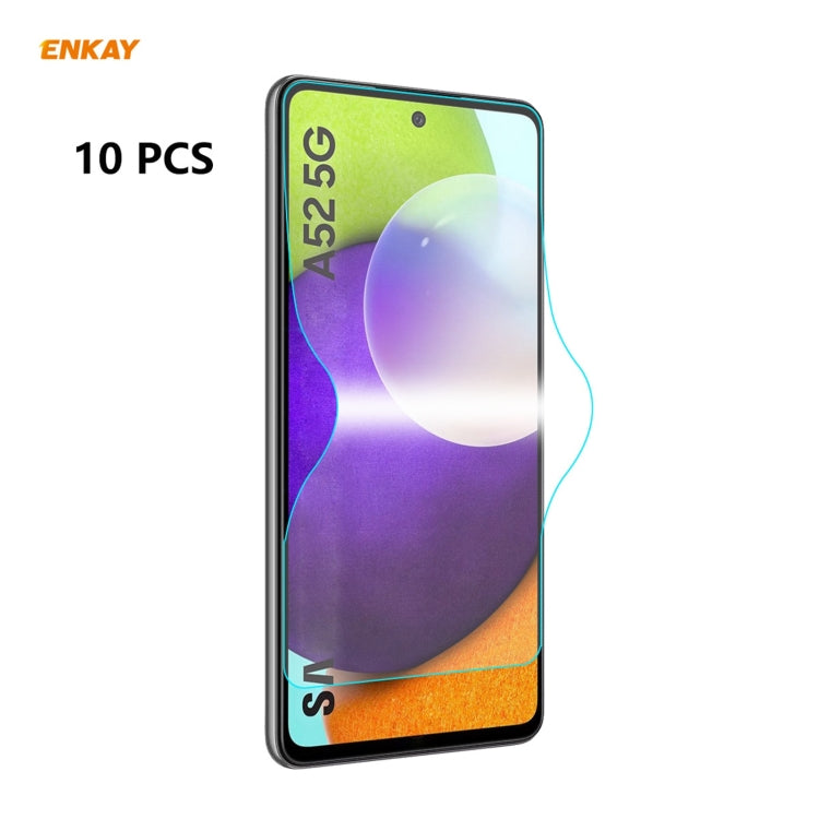 10 PCS ENKAY Hat-Prince 0.1mm 3D Full Screen Protector Explosion-proof Hydrogel Film�������������...