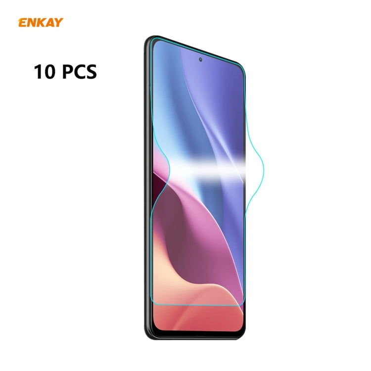 10 PCS ENKAY Hat-Prince 0.1mm 3D Full Screen Protector Explosion-proof Hydrogel Film�������������...
