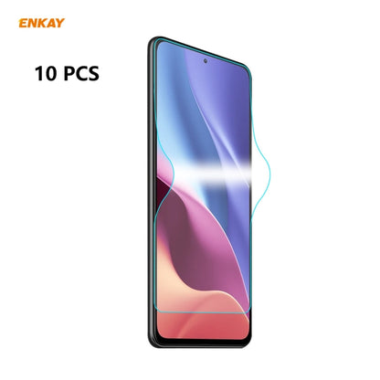 10 PCS ENKAY Hat-Prince 0.1mm 3D Full Screen Protector Explosion-proof Hydrogel Film�������������...