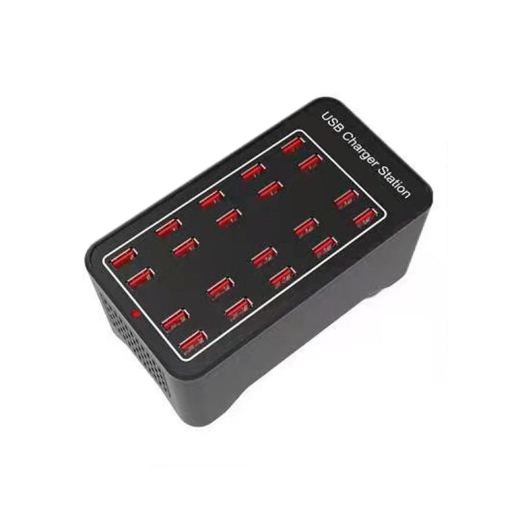 100W 20 USB Ports Fast Charger Station Smart Charger, AC 100-240V, 100W 20 USB Ports EU Plug�����...