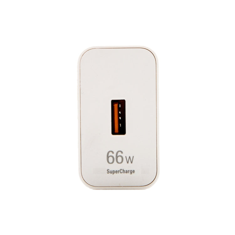 HW-66W 66W USB Fast Charging Travel Charger + USB to Type-C Flash Charging Data Cable, US Plug���...