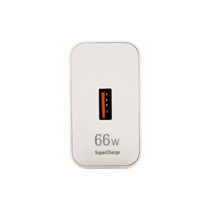 HW-66W 66W USB Fast Charging Travel Charger + USB to Type-C Flash Charging Data Cable, US Plug���...