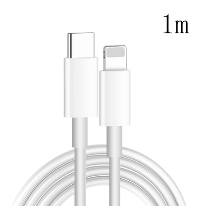 XJ-61 12W USB-C / Type-C to 8 Pin PD Fast Charging Cable, 1m, 1.5m, 2m